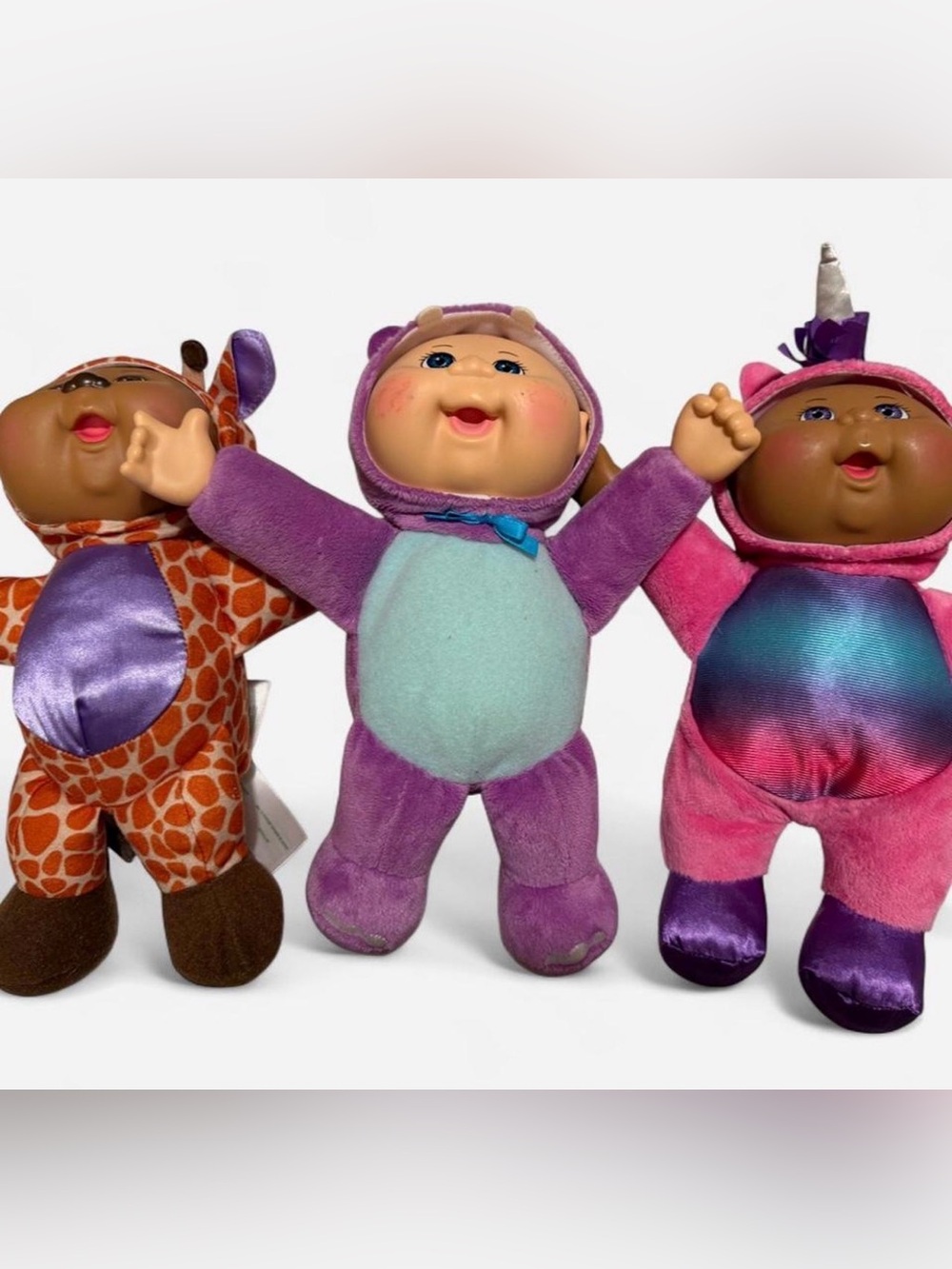 Cabbage Patch Kid Baby Doll Trio in Costumes